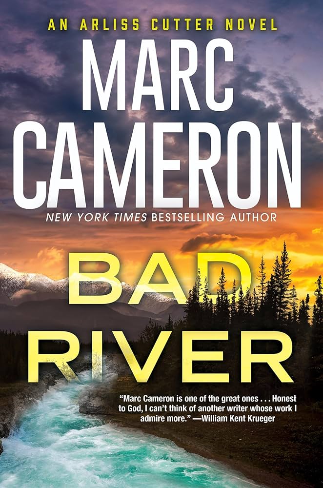 Bad River by Marc Cameron Book Cover Graphic