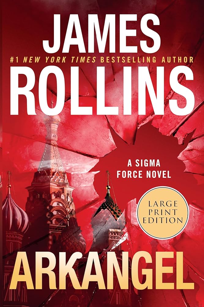 Arkangel by James Rollins Book Cover Graphic