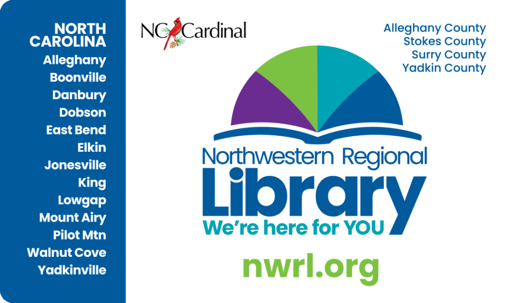 Northwestern Regional Library Card Graphic