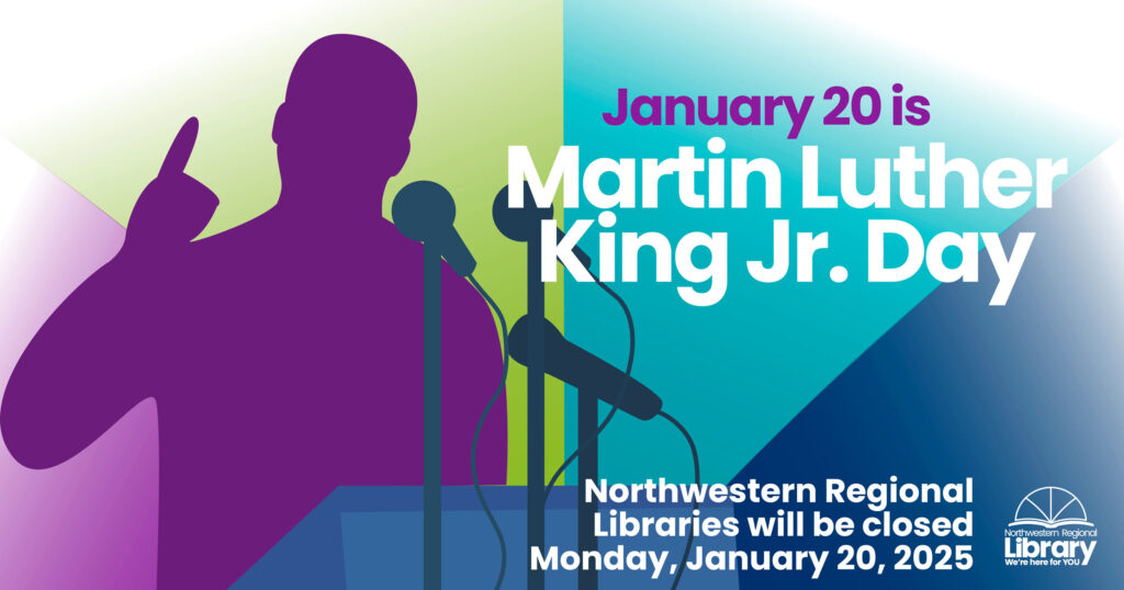 January 20 MLK JR Day 2025 Graphic